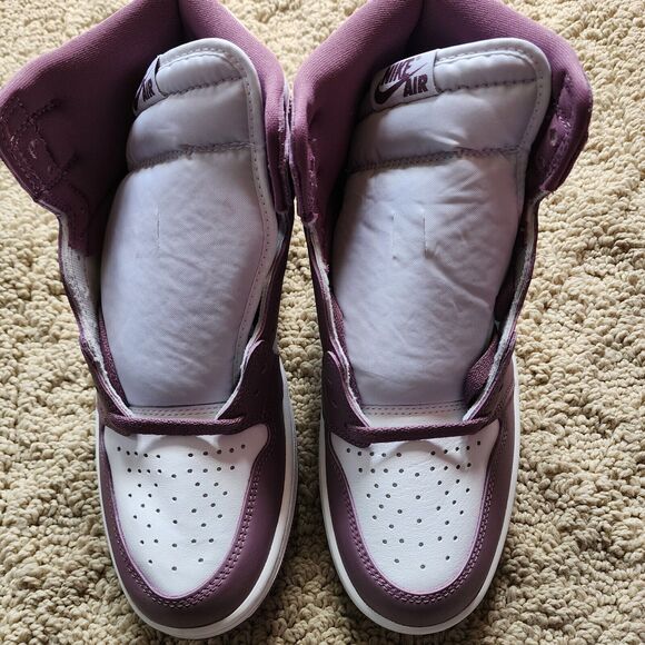 Air Jordan 1 Retro OG High Mauve Brand New Sz 9.5 - Picture 4 of 10
